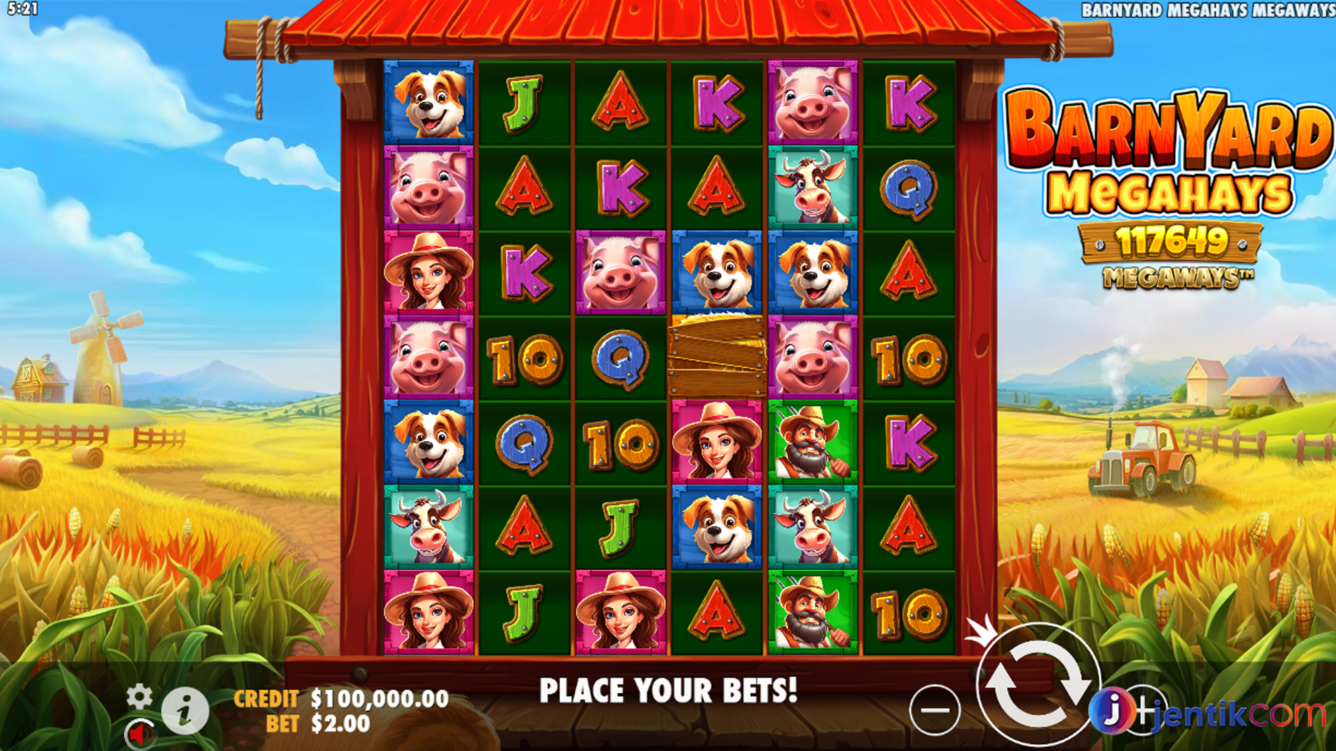 Slot Barnyard Megahays Megaways: Petualangan Jackpot Menanti