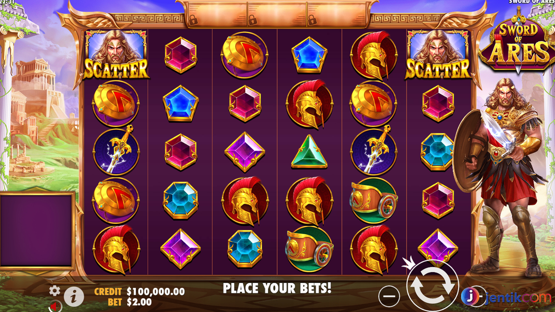 Sword of Ares: Permainan Slot Online Tantang Keberuntunganmu