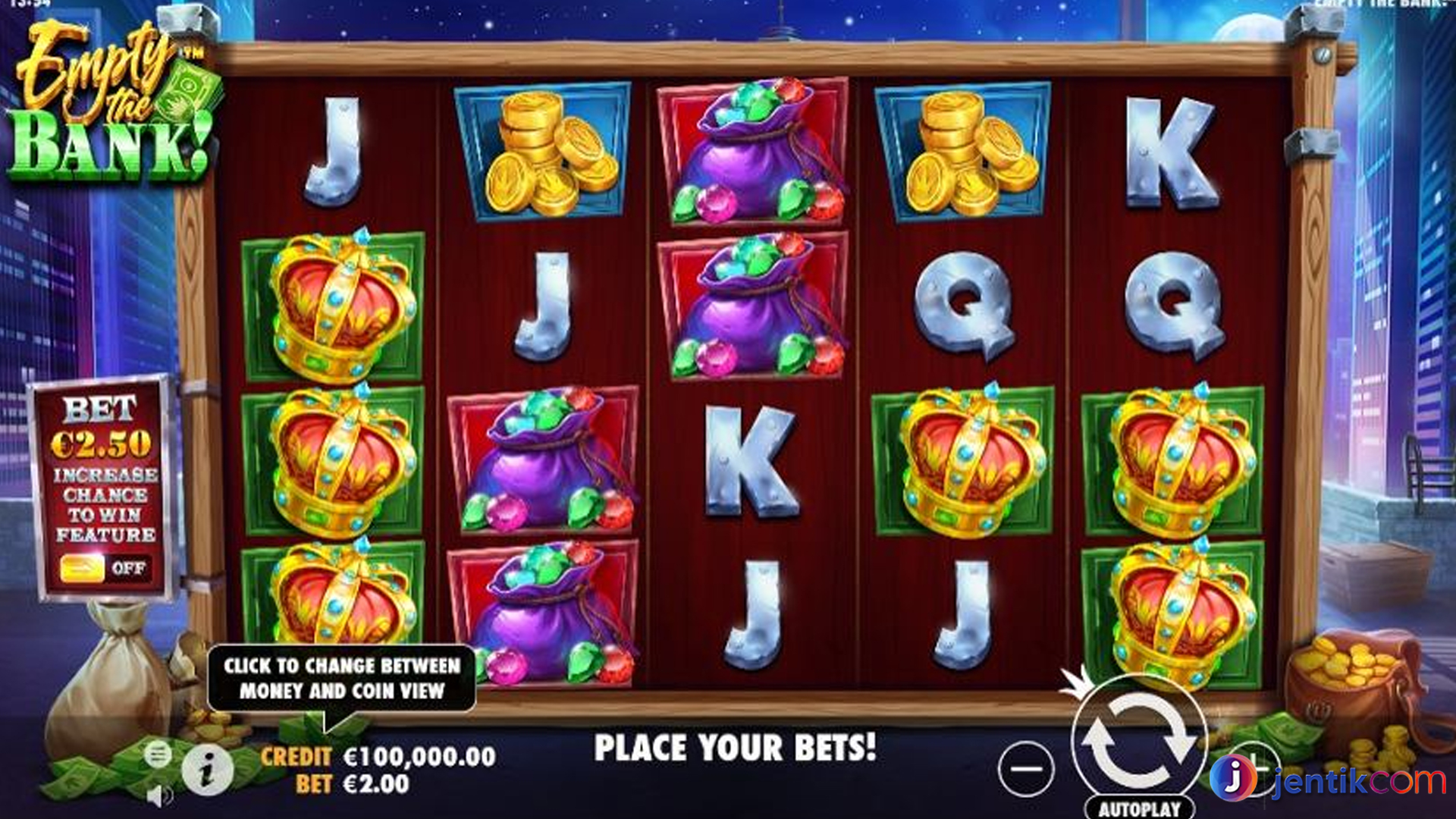 Empty The Bank: Review Slot Gacor, Peluang Menang Maksimal