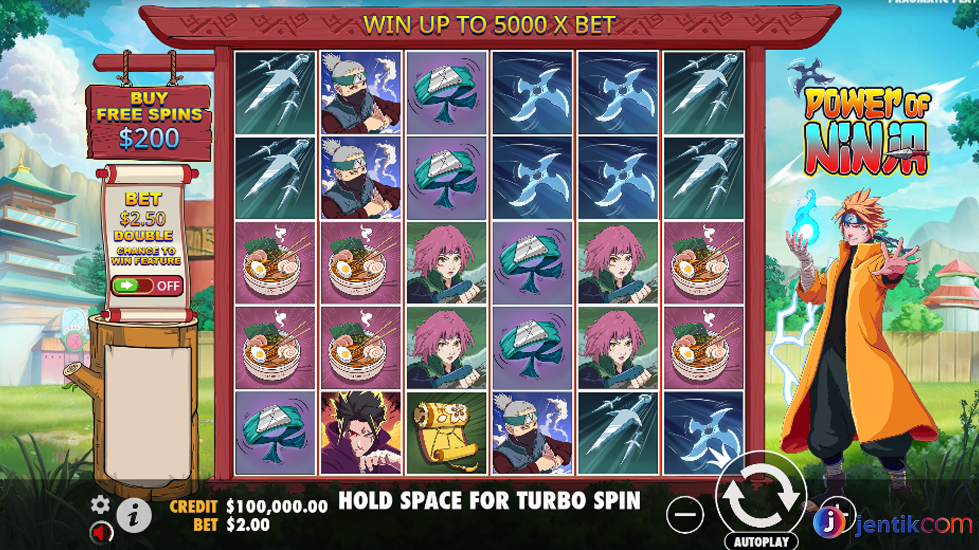 Menang Besar dengan Keberuntungan Ninja di Slot Power of Ninja