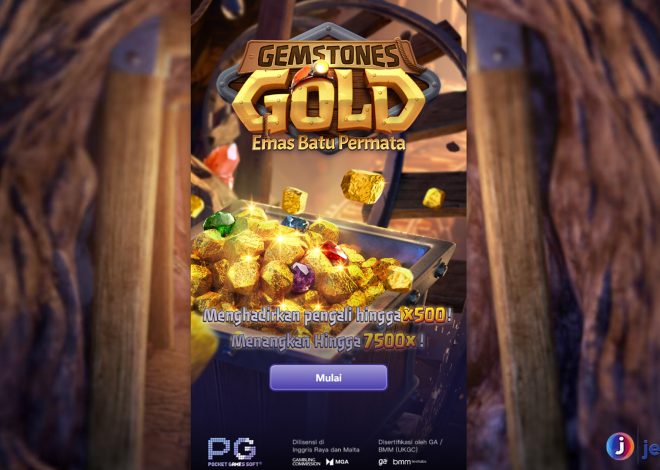 Mau Kilauan Emas & Cuan Main Gemstones Gold di Slot Rtp8000