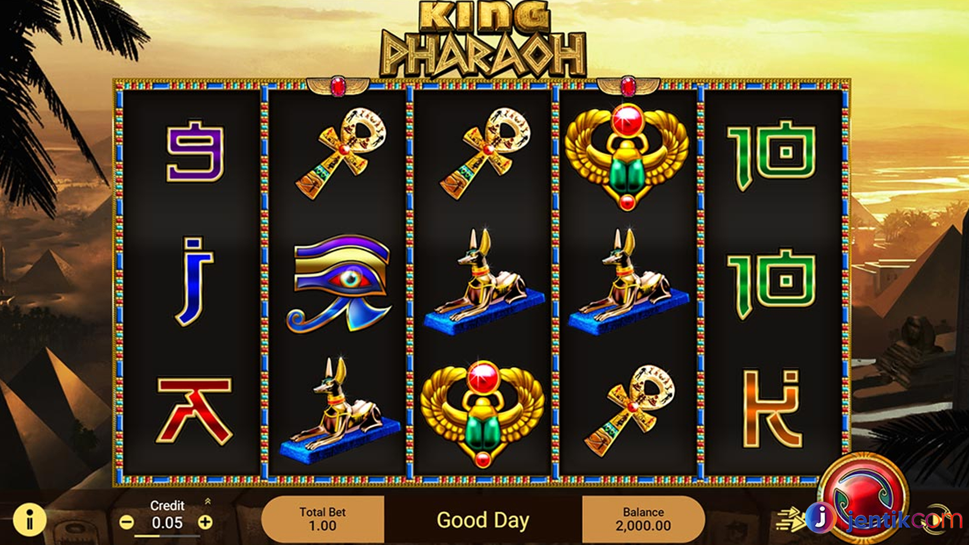 King Pharaoh di Slot Pulsa Hadirkan Untung Mengkilap Instan
