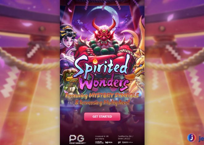 Spirited Wonders di Link Slot Gacor Penuh Kejutan Menarik