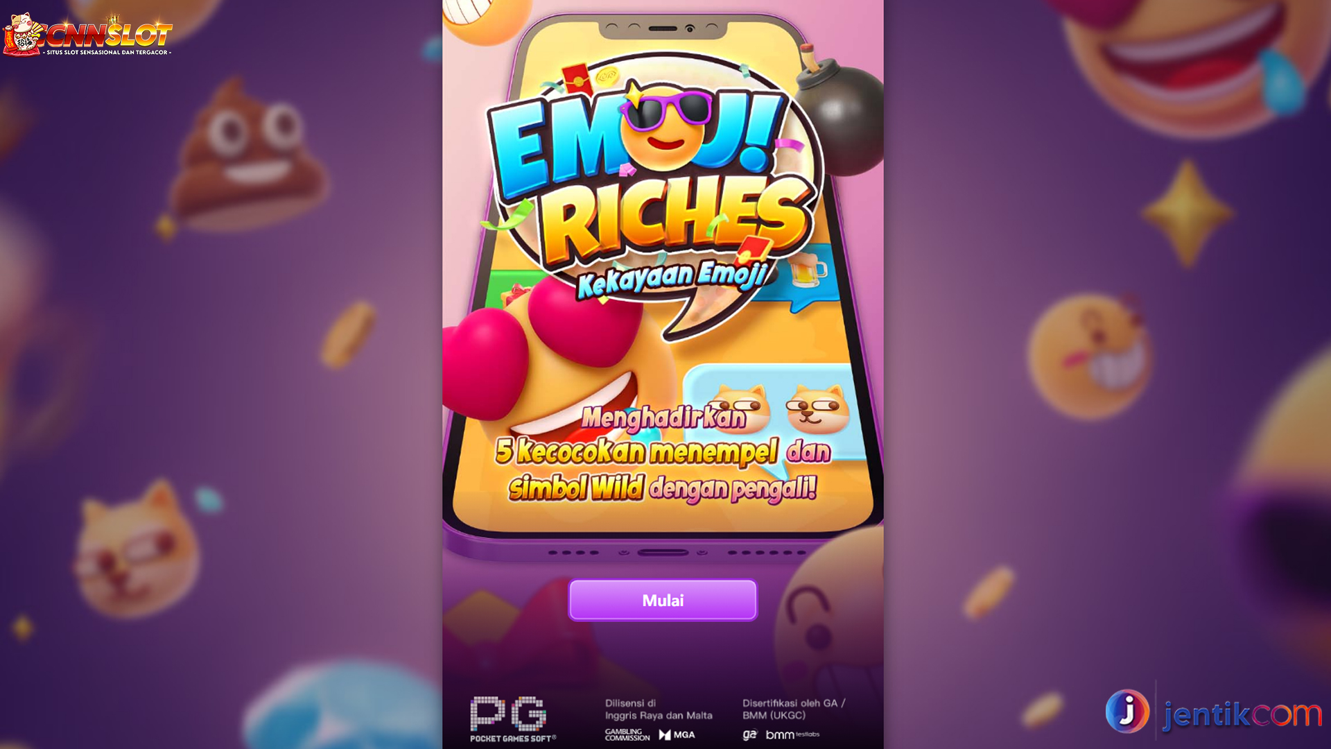 Link Cnnslot Bikin Dompet Tebal dengan Slot Online Emoji Riches