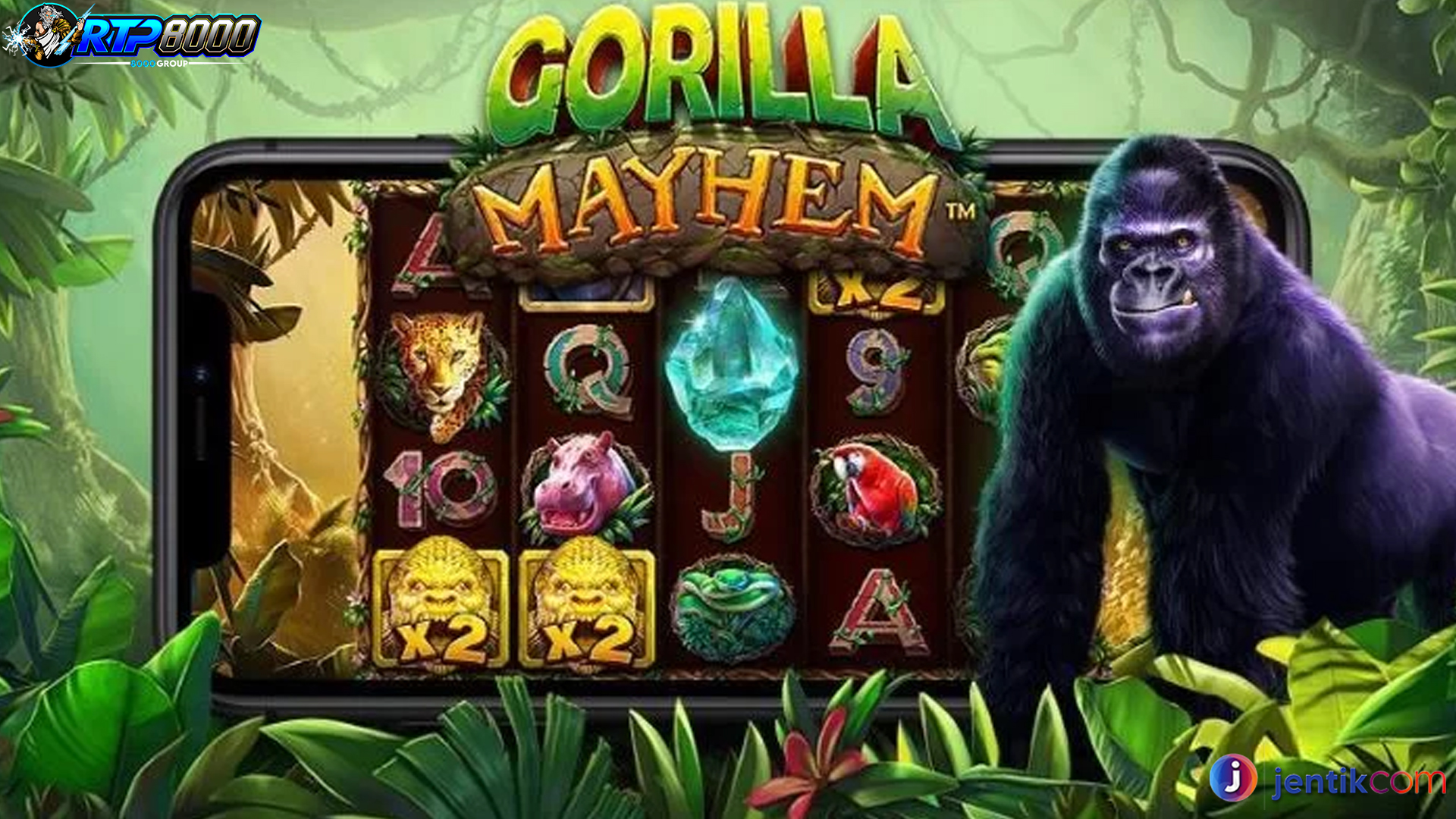 Rtp8000 Daftar Hari Ini Nikmati Sensasi Dahsyat Gorilla Mayhem