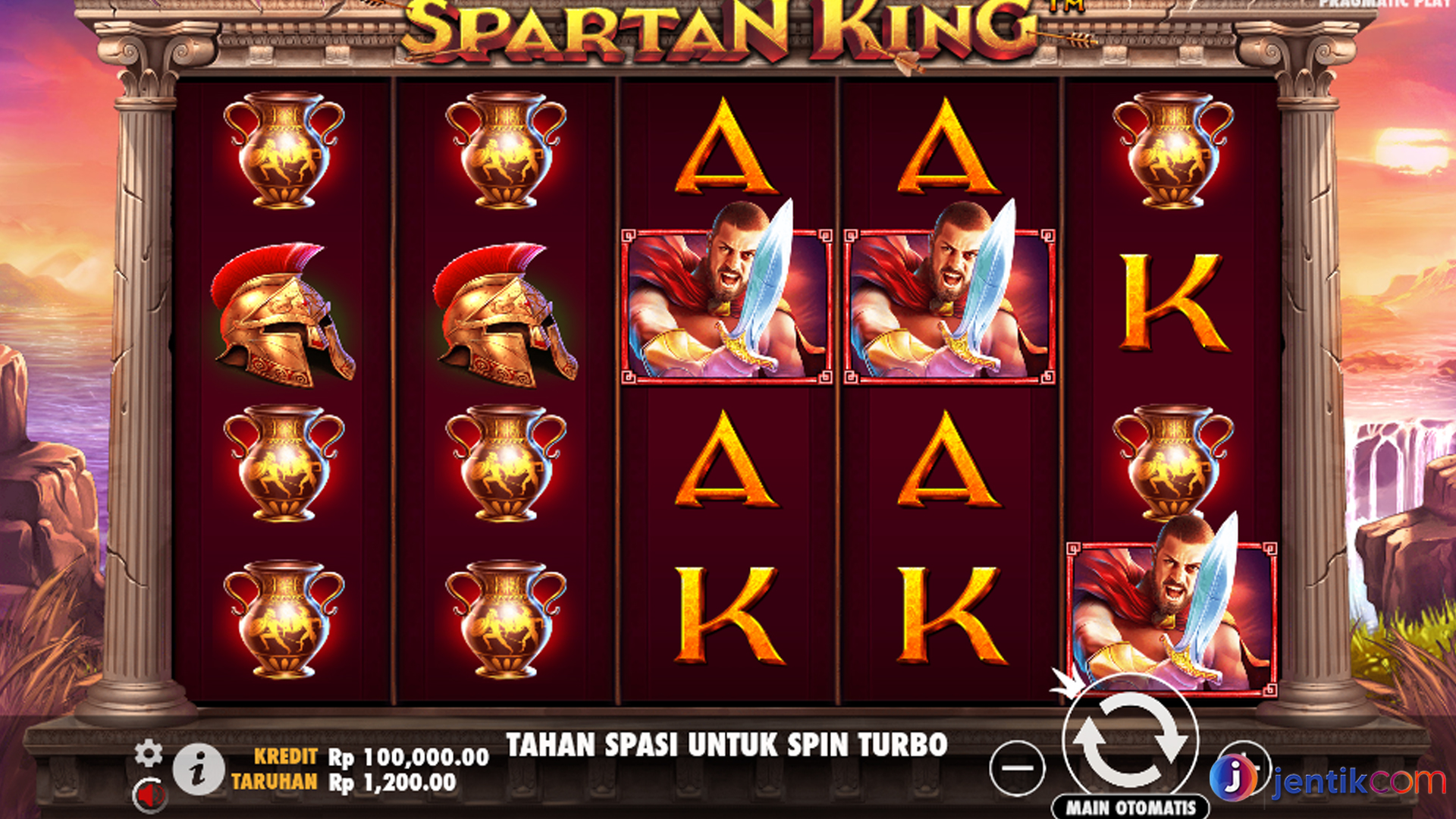 Pemain Kagum Spartan King Berubah Jadi Slot Gacor Andalan