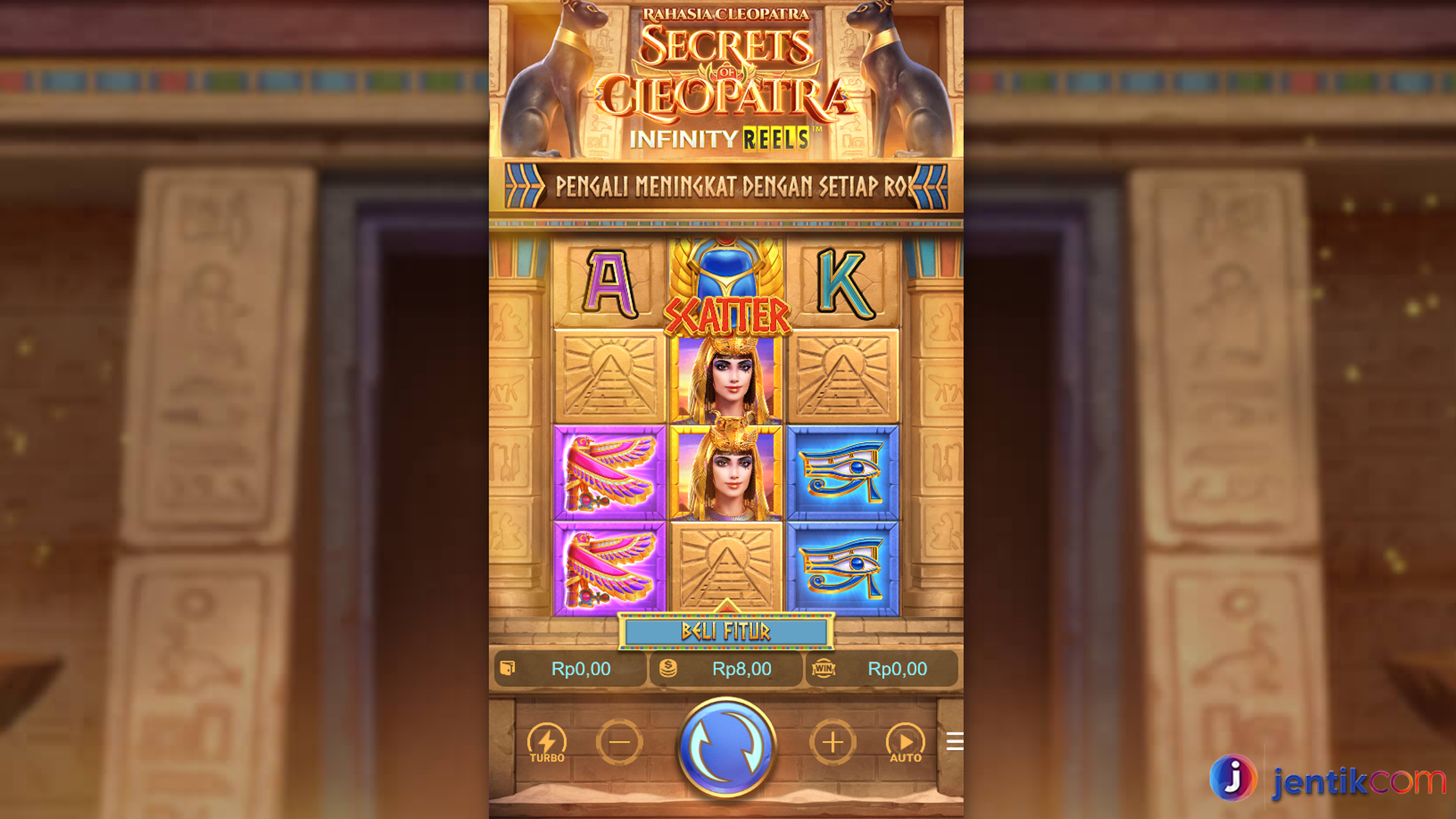 Proses dan Fitur Login Slot Ruby8000 di Secrets of Cleopatra
