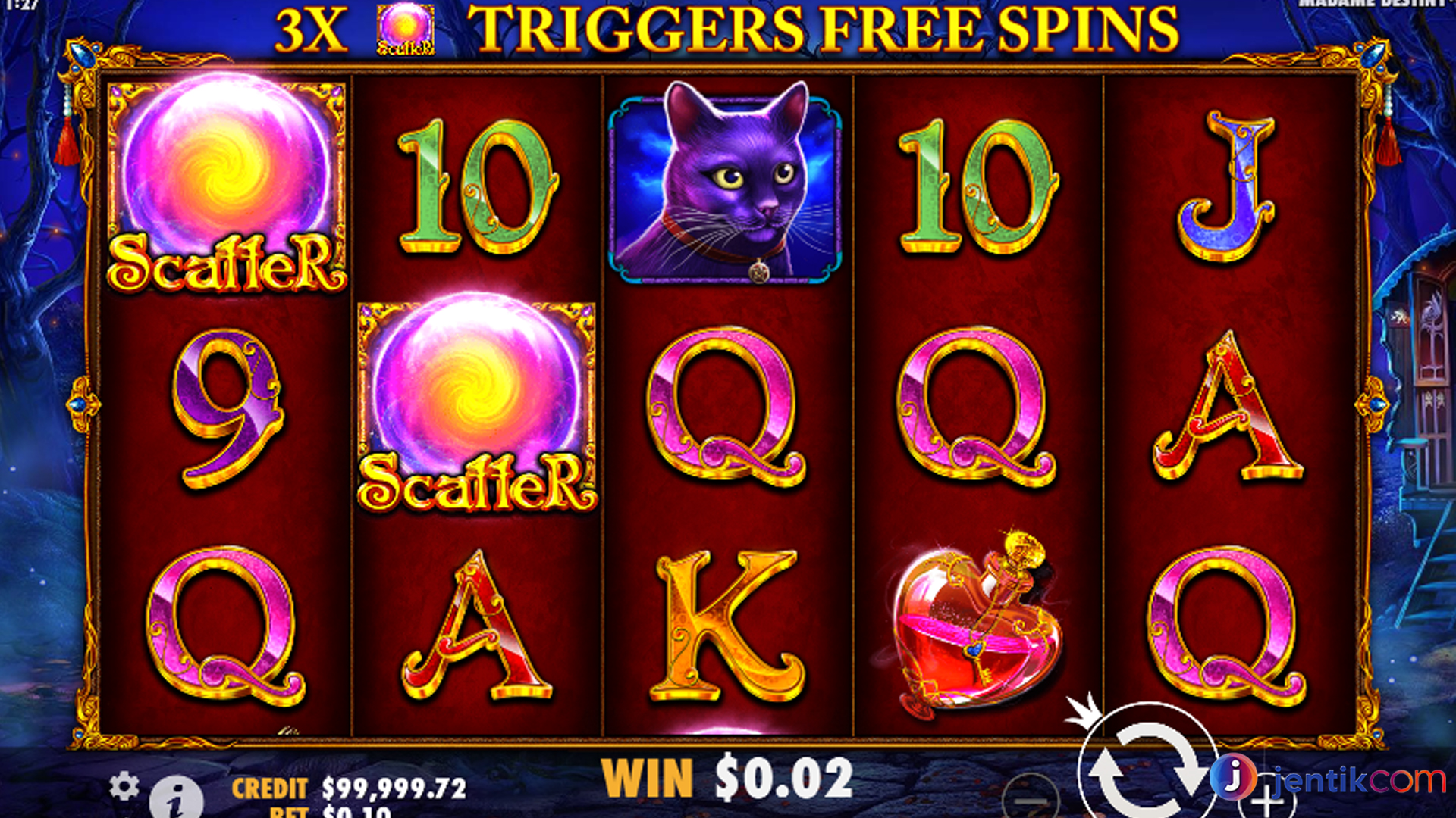 Ramalan Madame Destiny di Slot Online Ternyata Selalu Akurat