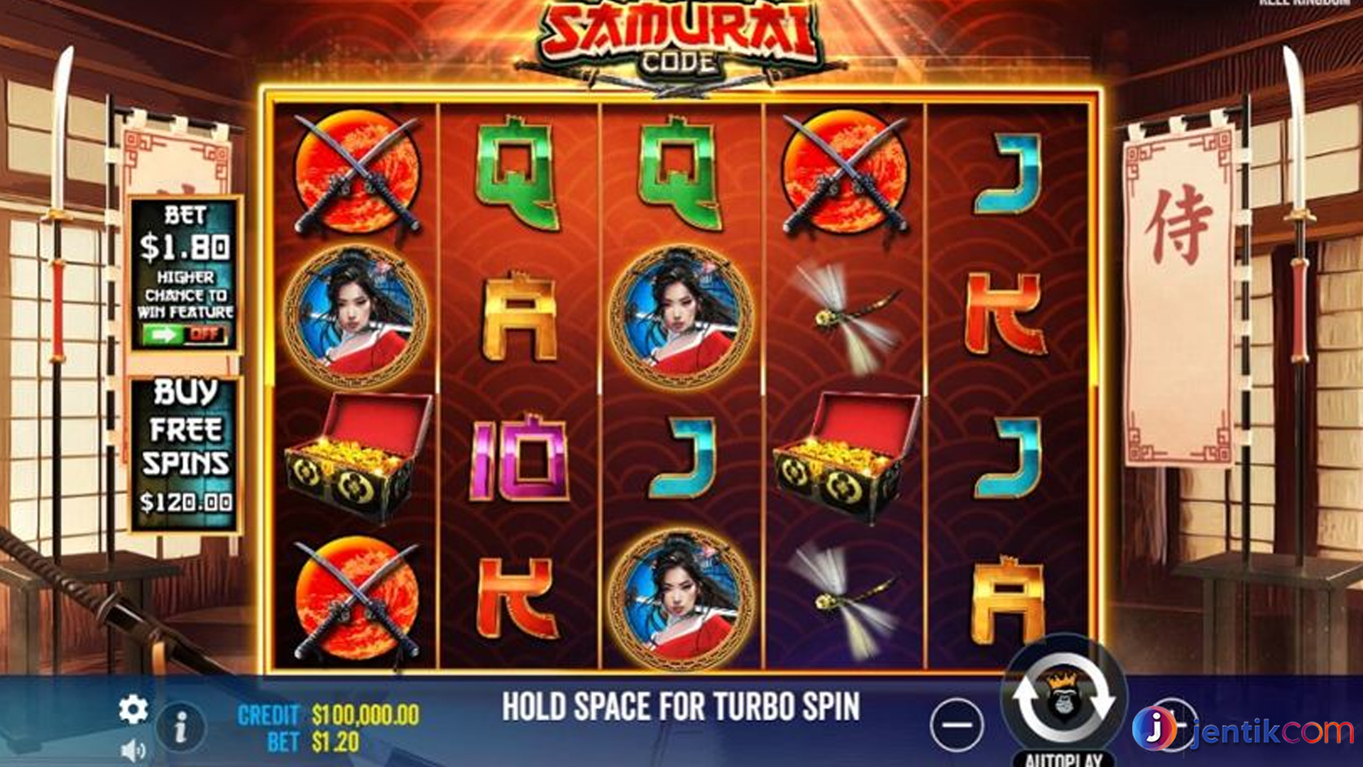 Samurai Code Bawa 4 Kejutan Slot dengan Tema Samurai Klasik