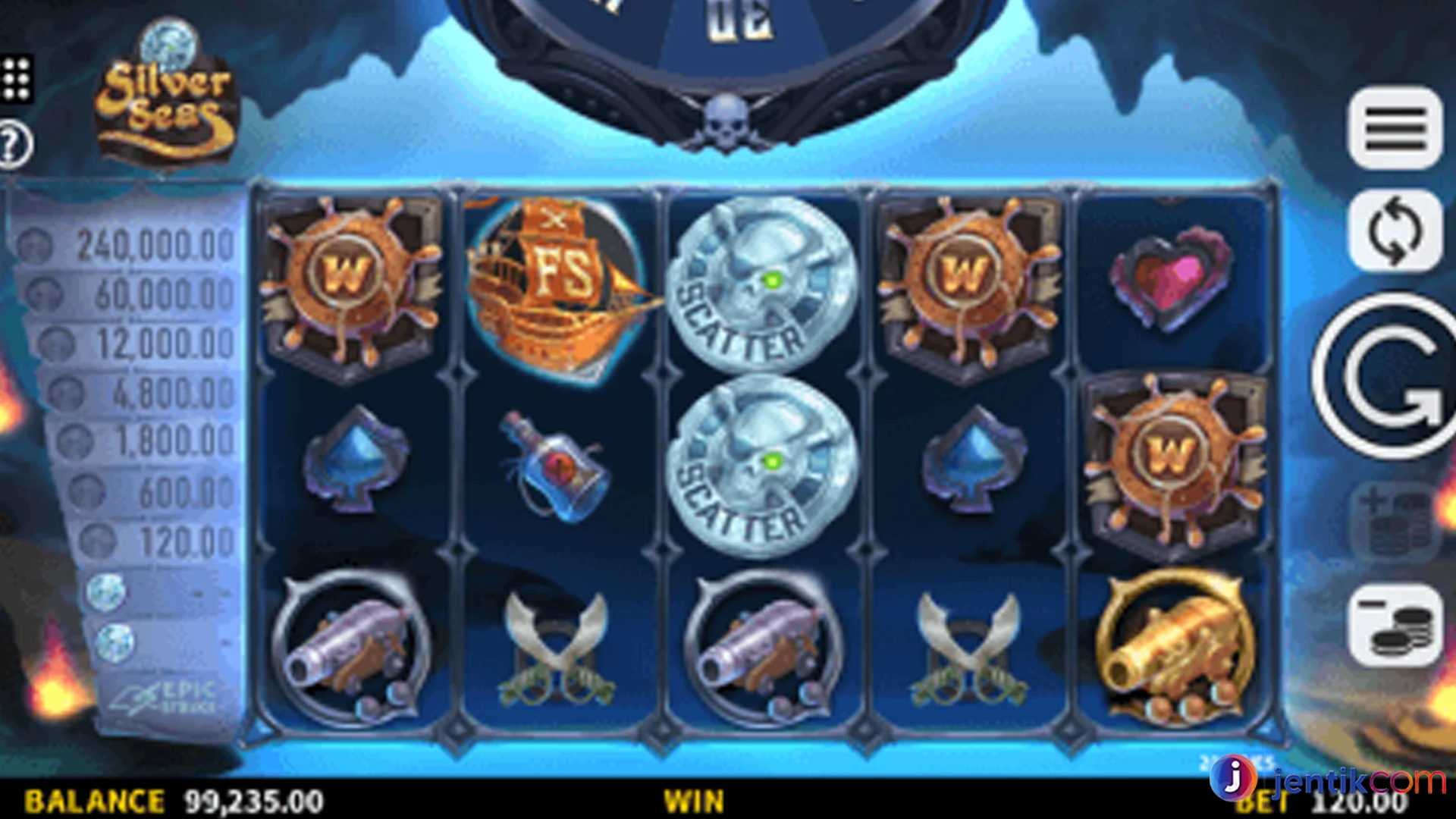 Alasan Frekuensi Boom di Silver Seas Berbeda Jauh